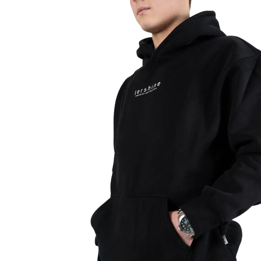 Tershine Defined Hoodie, svart large