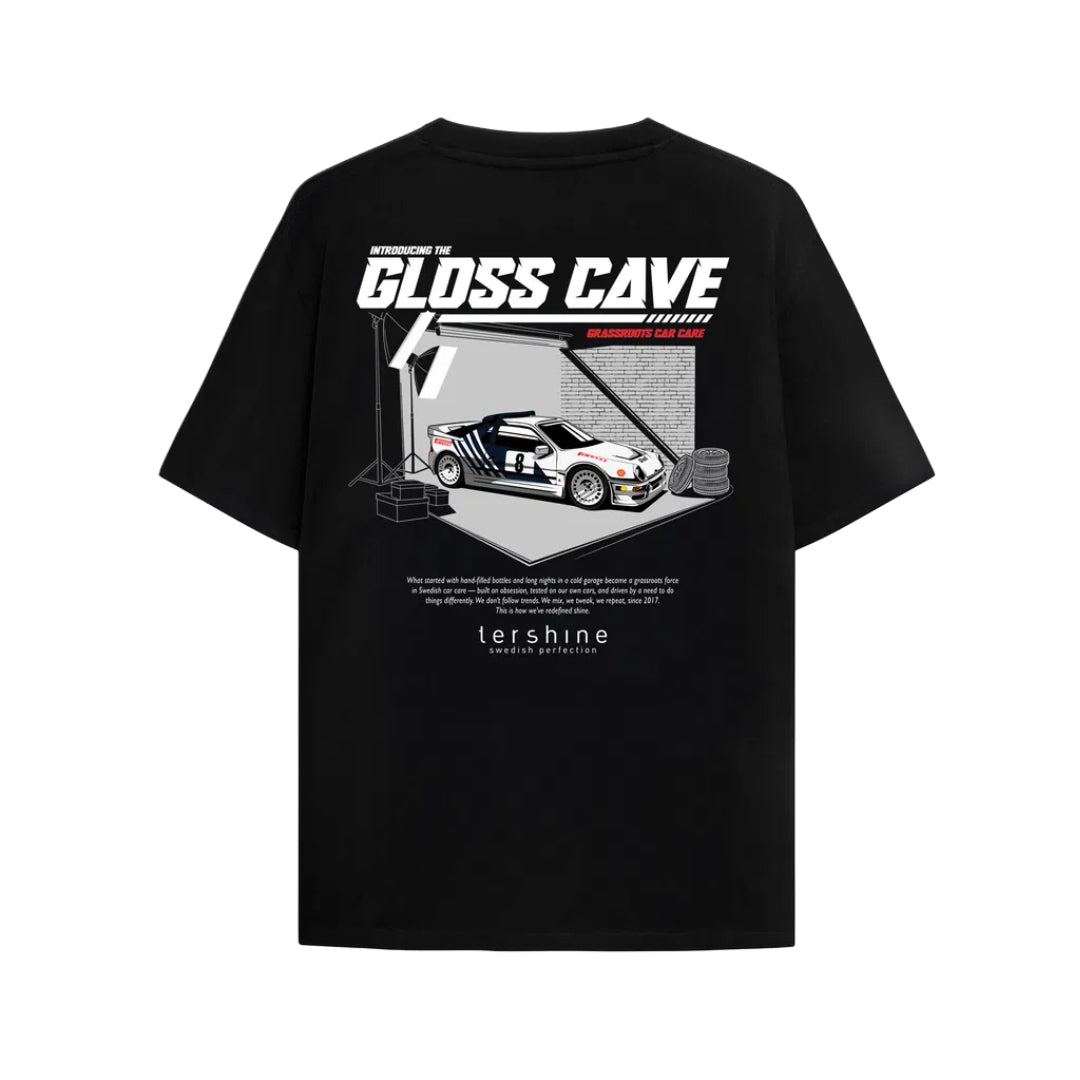 Tershine Oversized T-shirt, Gloss Cave X-small