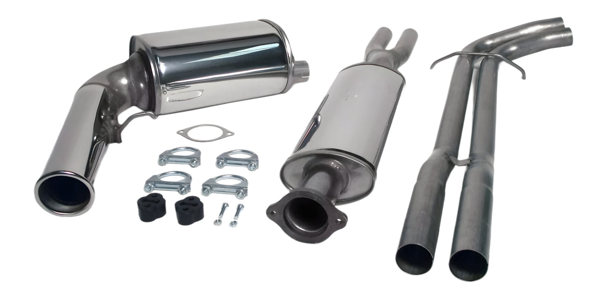 Avgassystem V70 Turbo AWD XC 1*100