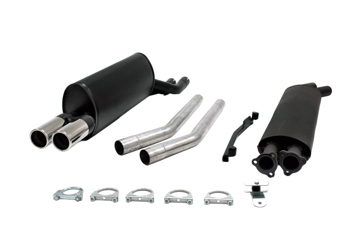 Avgassystem BMW E28 6-cyl 2*70
