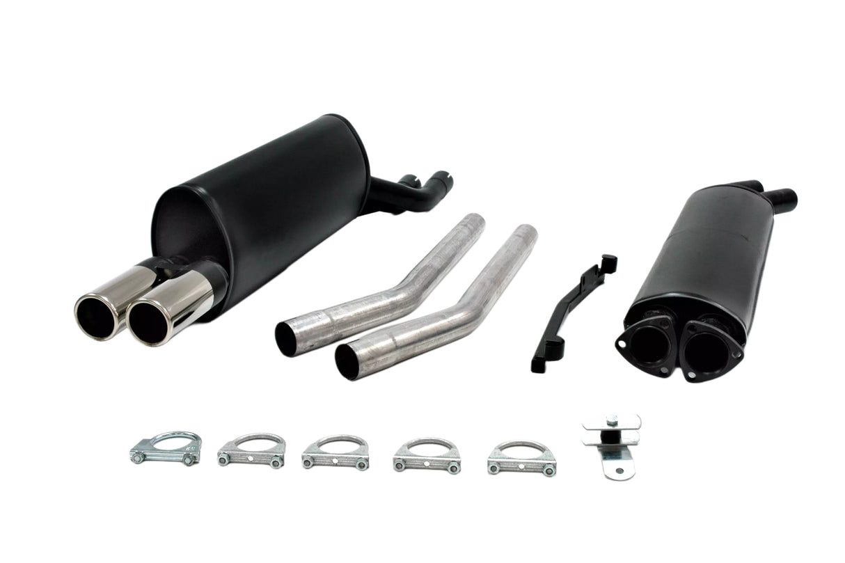 Avgassystem BMW E28 6-cyl 2*70