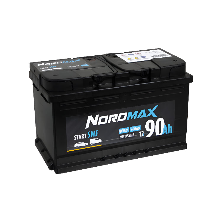 Nordmax SMF Startbatteri 12V 90Ah 800A
