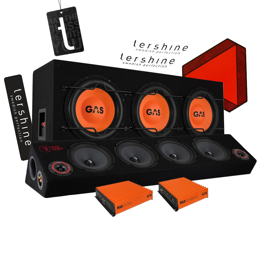 GAS MAD B1-310 A-traktor paket med Tershine tillbehör, Grymt raggarkit