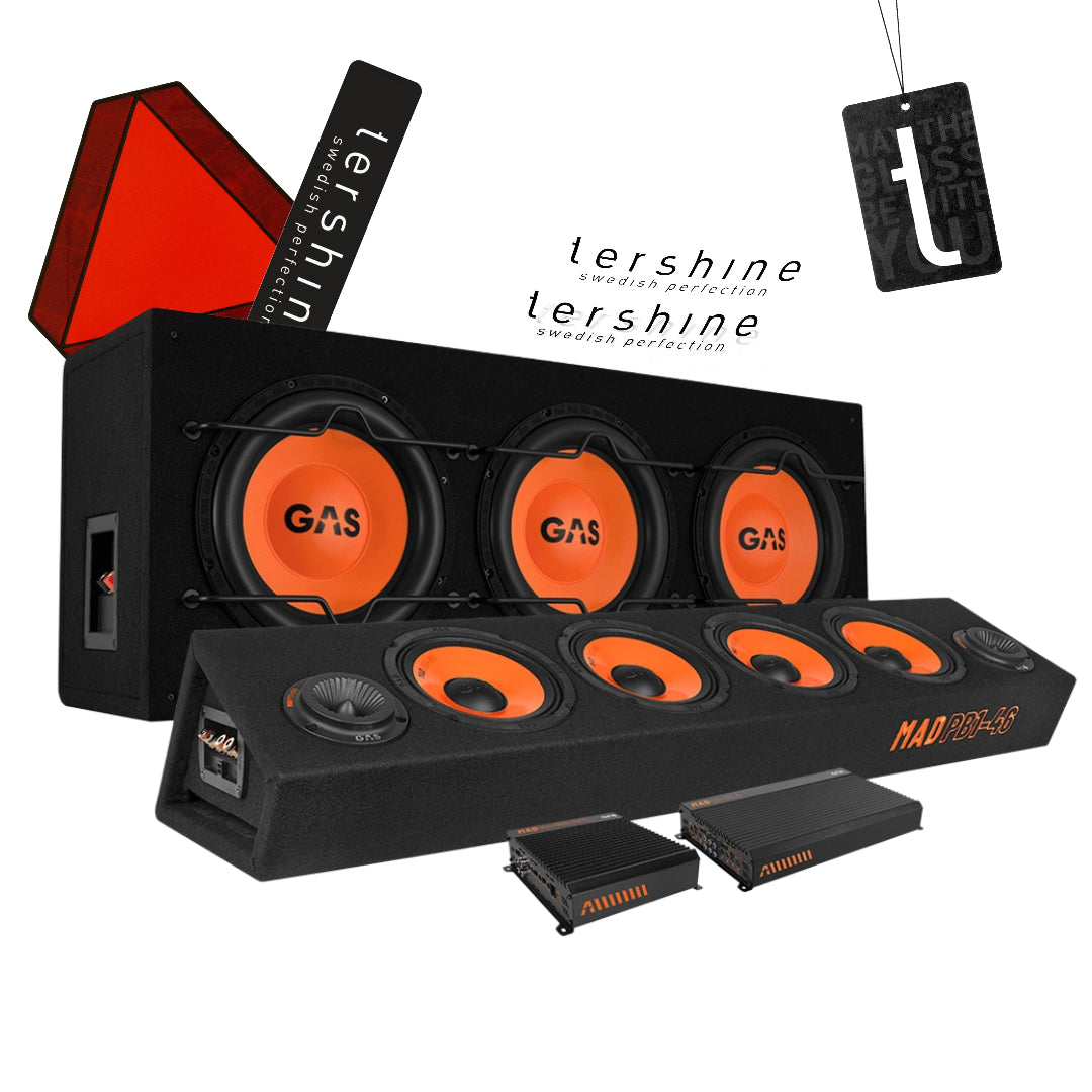 GAS MAD B1-310 A-traktor paket med Tershine tillbehör, Maxat raggarkit