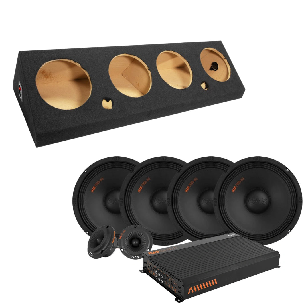 LOUD AS HELL raggarplanka med Komplett SPL-GAS paket, Extremt tufft