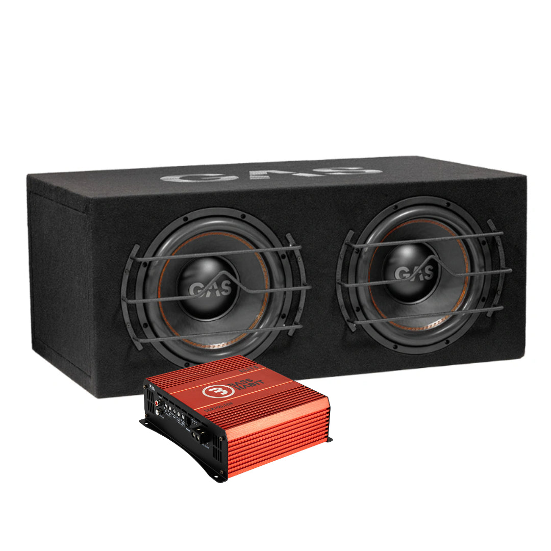 GAS MAX B1-212 med SPL ELITE 2100.1DF, Tungt baspaket