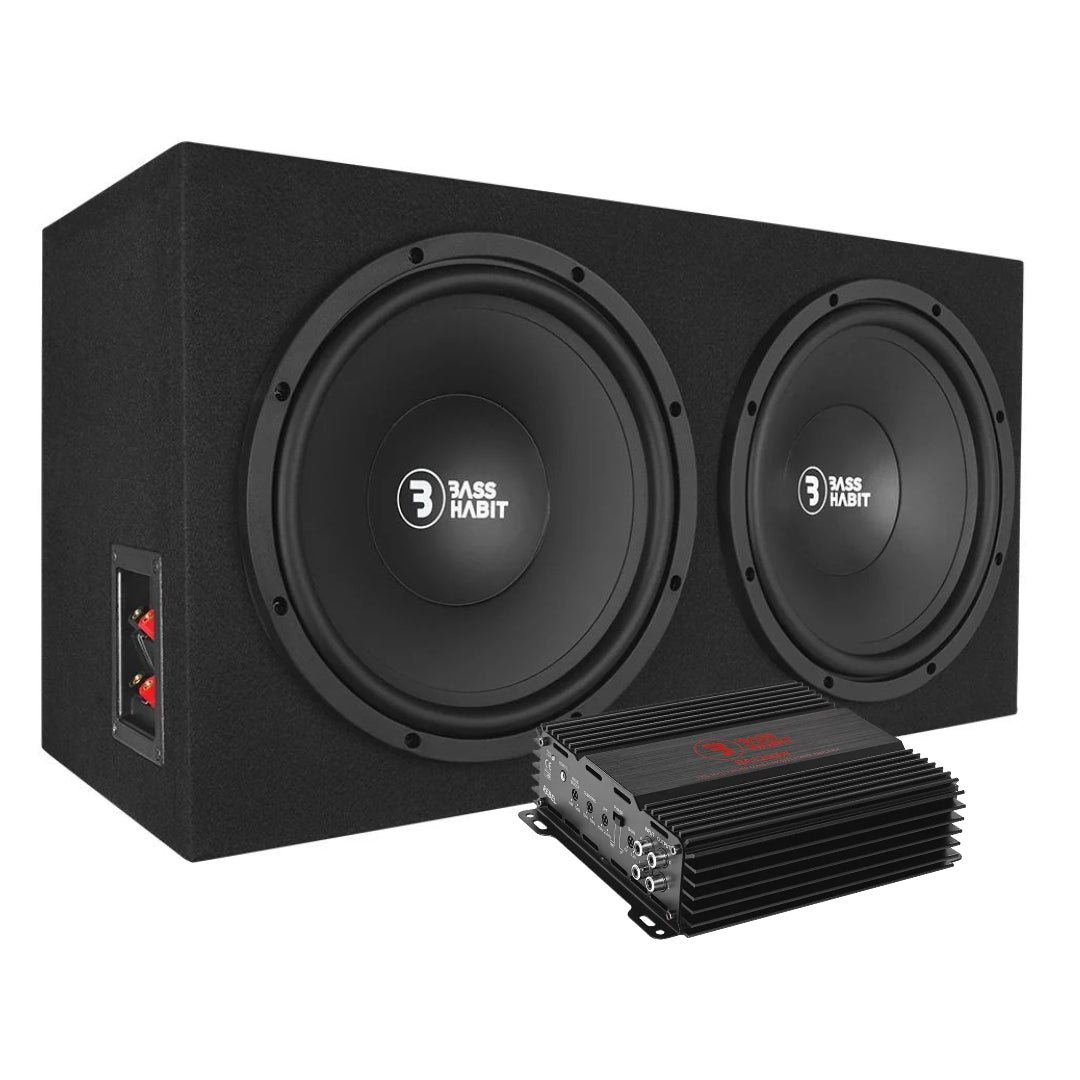Bass Habit Play PL212 & Rebel RA1200W, prisvärt baspaket