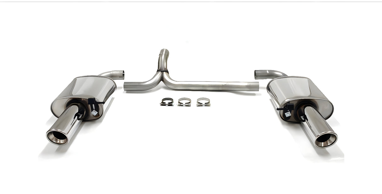 Rostfritt Avgassystem till Volvo V70 2008- T6 AWD