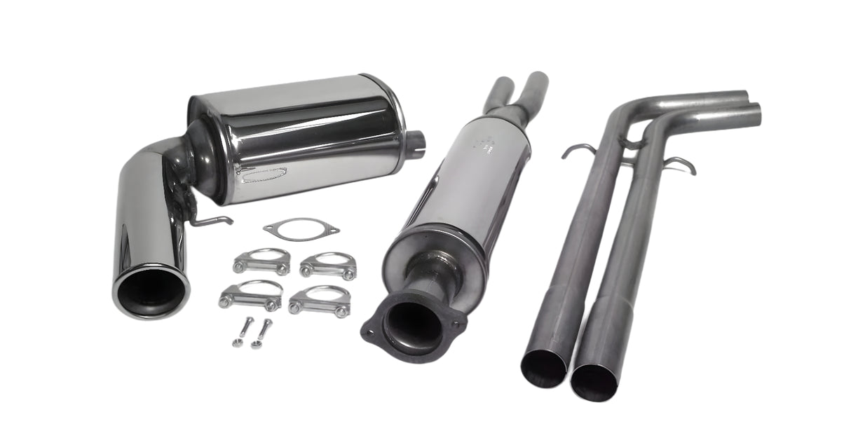 Avgassystem V70 Turbo 2WD 6/04- 1*100