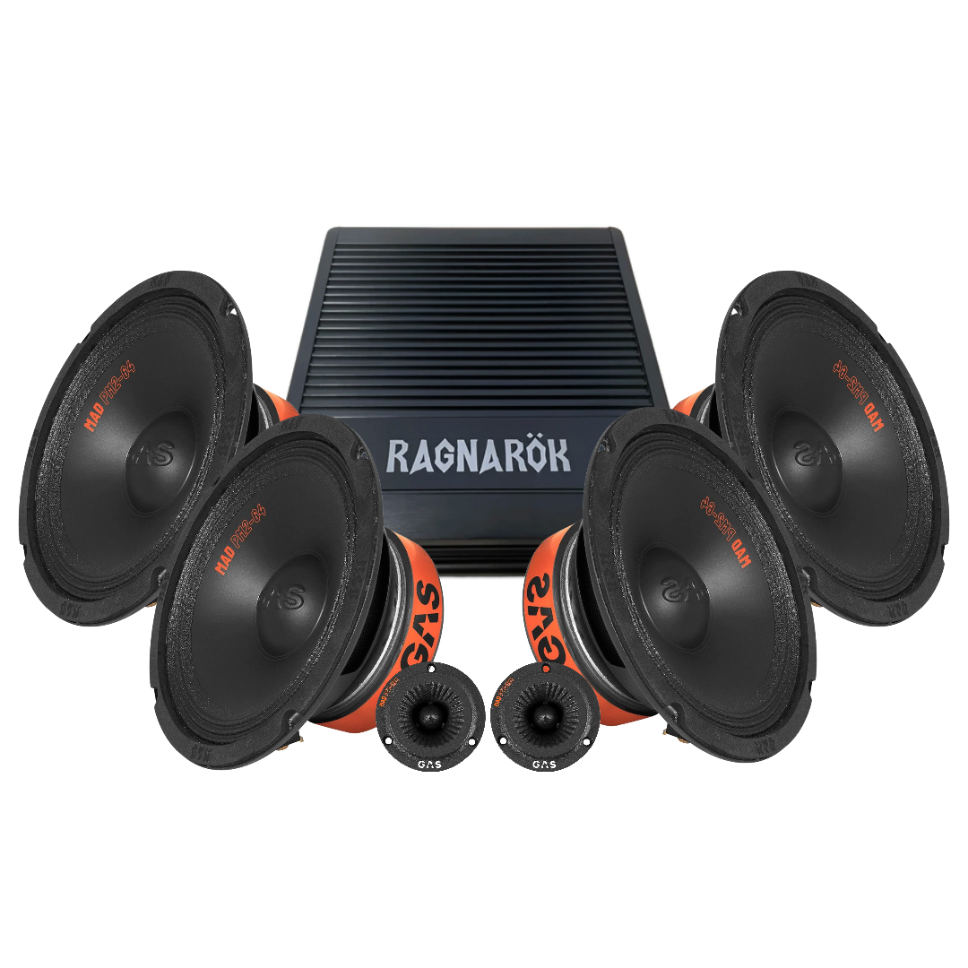 GAS MAD PM2-64 4x6.5" Amp kit