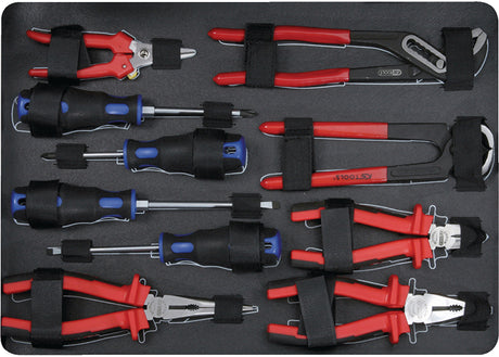 KS Tools Superlock Universal Verktygssats 127 delar – 1/4" + 1/2" – Art. 911.0727