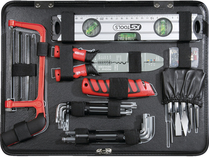 KS Tools Superlock Universal Verktygssats 127 delar – 1/4" + 1/2" – Art. 911.0727