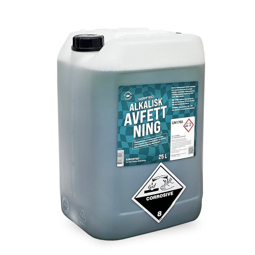 Werified Alkalisk Avfettning, 25L