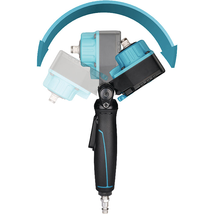 HAZET Tryckluftsdriven mutterdragare 1/2"