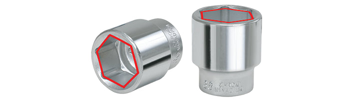 KS Tools Hylsnyckelsats 3/4" – 21 delar, sexkant – 911.0721