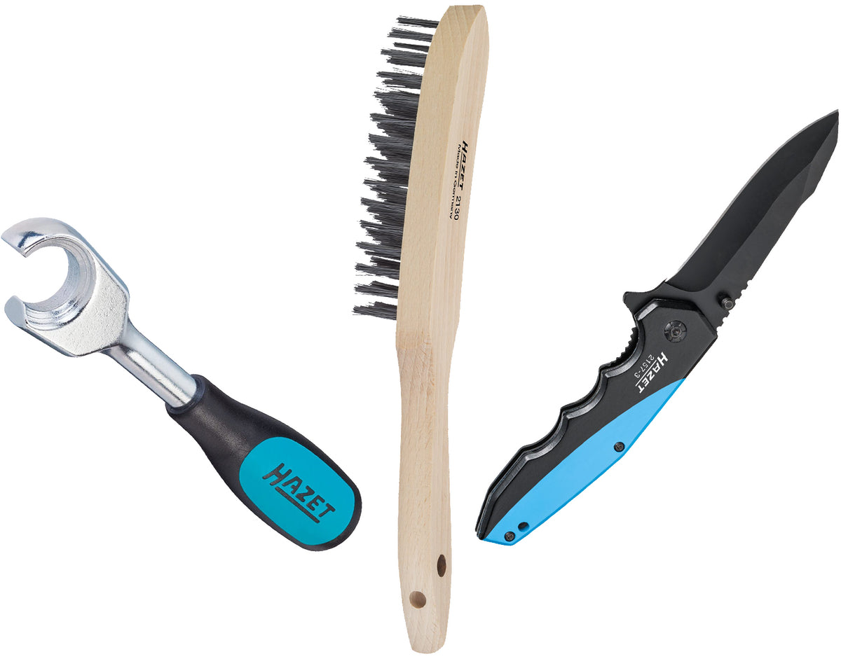 HAZET EPGRILLSET Grillpaket – 3-delars kampanjpaket för grillentusiasten