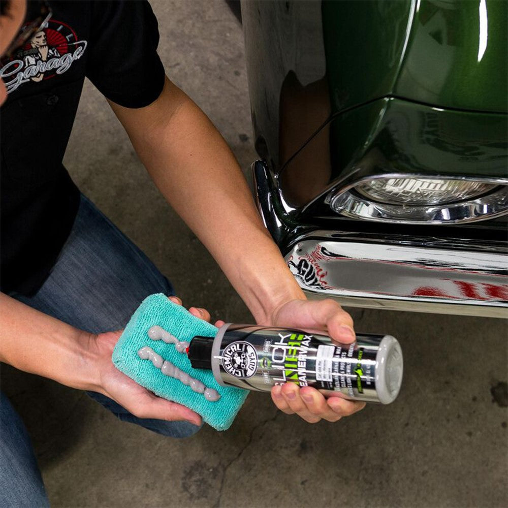 Chemical Guys Slick Finish Cleaner Wax djuprengörande bilvax, 473 ml