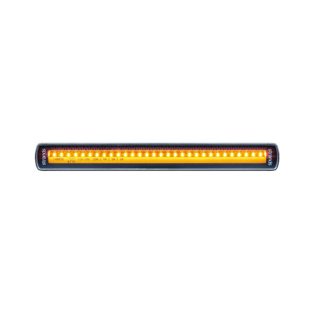 SIBERIA LOW RIDER 10" LED-varningsblixtlampa Strands lighting division