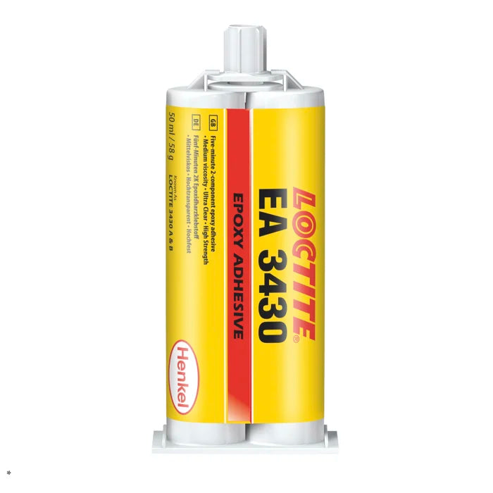 Loctite Hysol 3430, Snabb epoxylim för Optiskt Klara Fogar - 24 ml