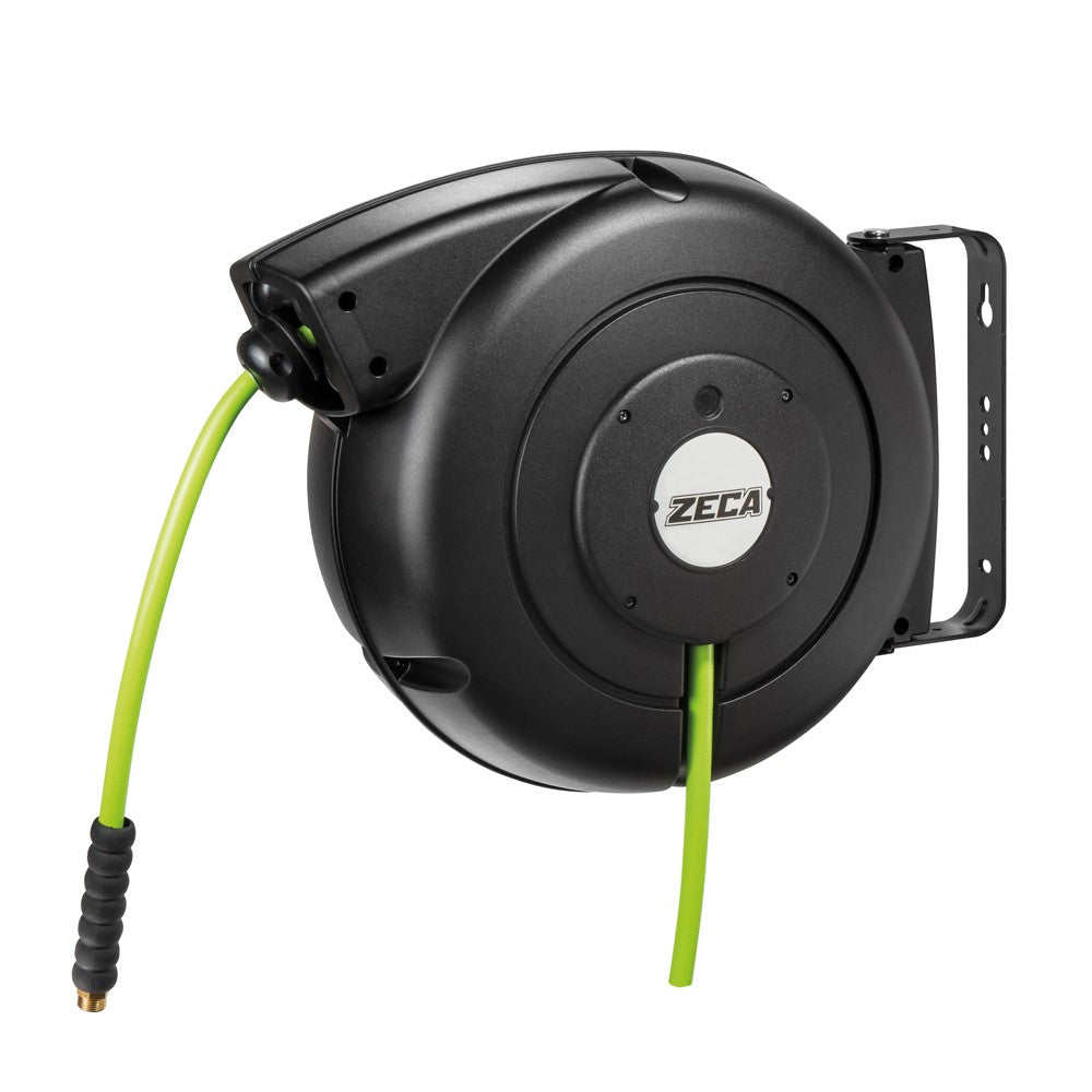 Zeca Slangupprullare 10 mm Safe Black, 16 m