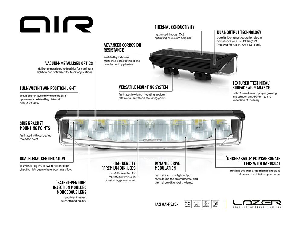 Extraljus Lazer AIR-130 Elite