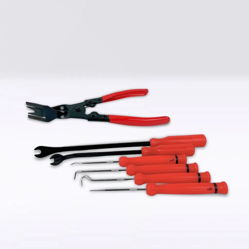 Car Panel Disassembly and Car Audio Installation Tool Kit - 43 Pieces with Case