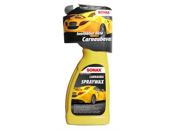 SONAX Carnauba Spraywax, 500 ml – Tropisk doft