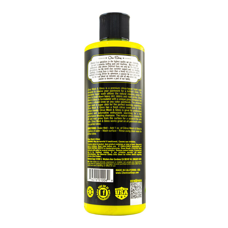 Chemical Guys Citrus Wash & Gloss Bilschampo 3x473ml