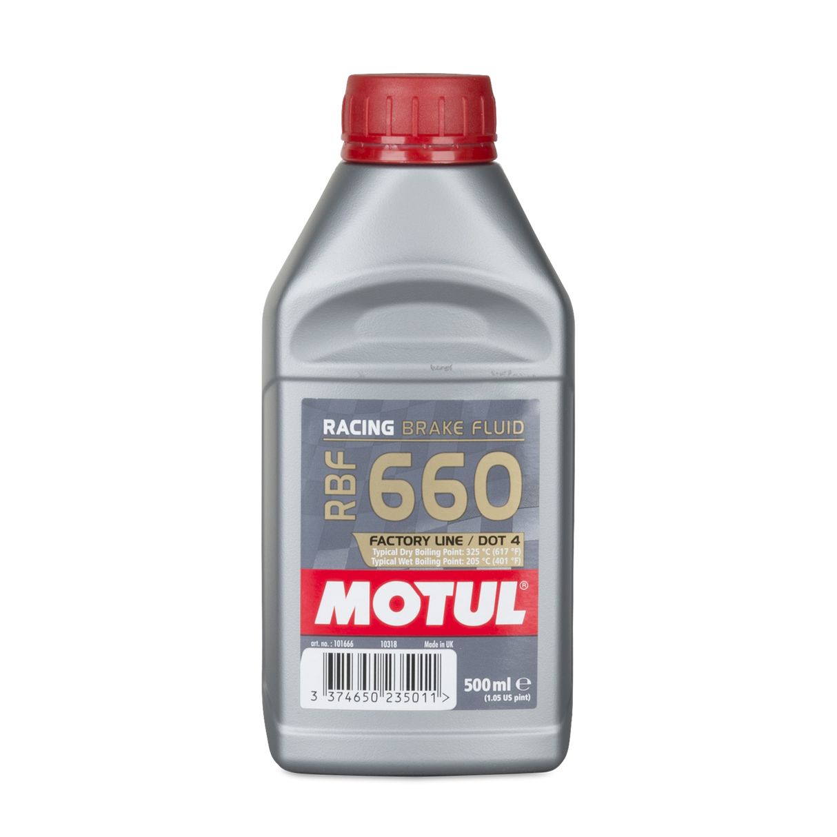 Motul Racing Brake Fluid 660 DOT4, Bromsvätska 500ml