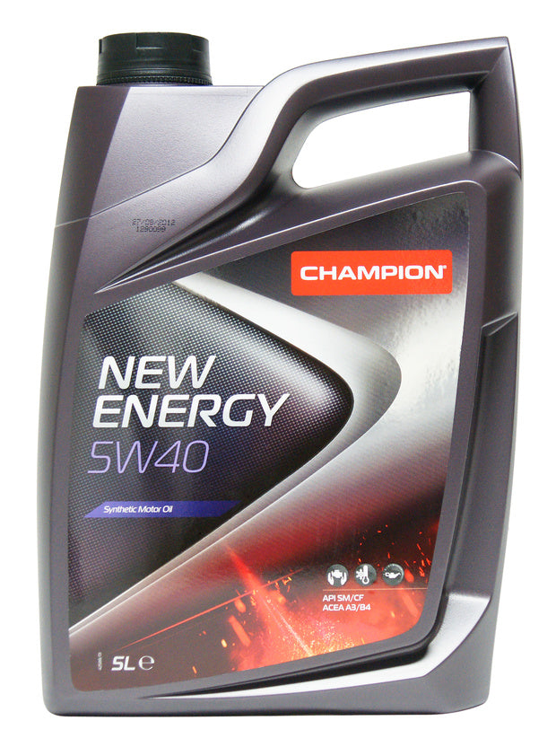 Champion New Energy 5W40 C3, Motorolja 5 liter