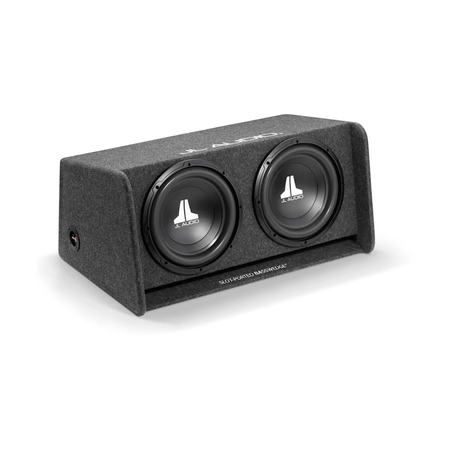 JL Audio CP212-W0v3 med RA1200W, KD-X382BT och DLS-högtalare, helhetspaket