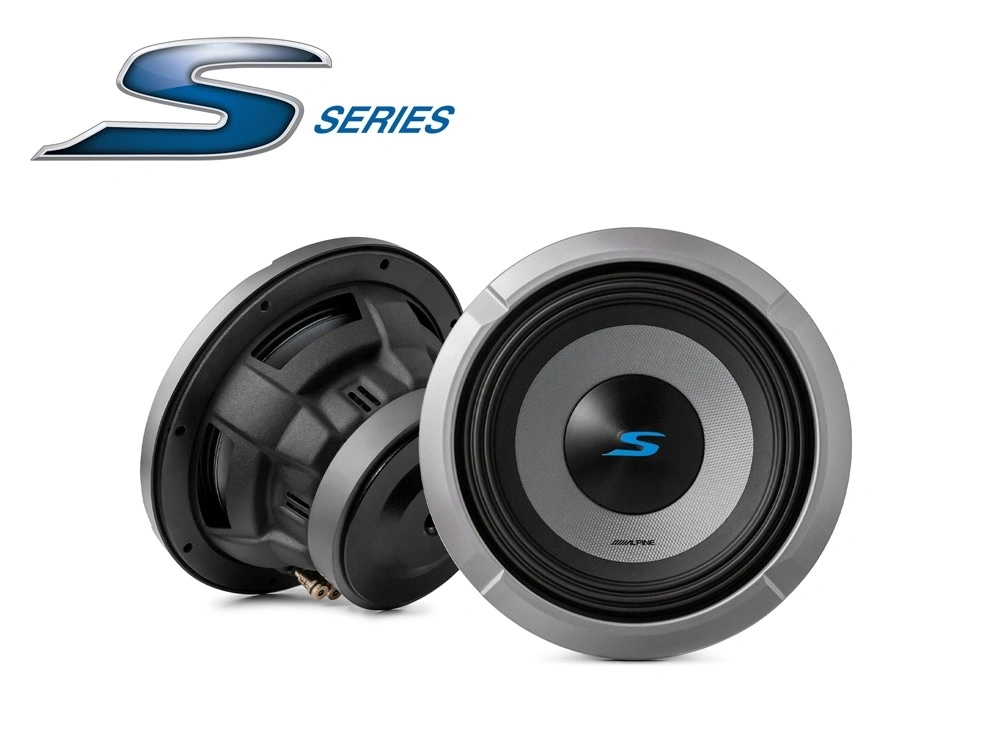 2-pack Alpine S2-W8D2, 8 tums baselement