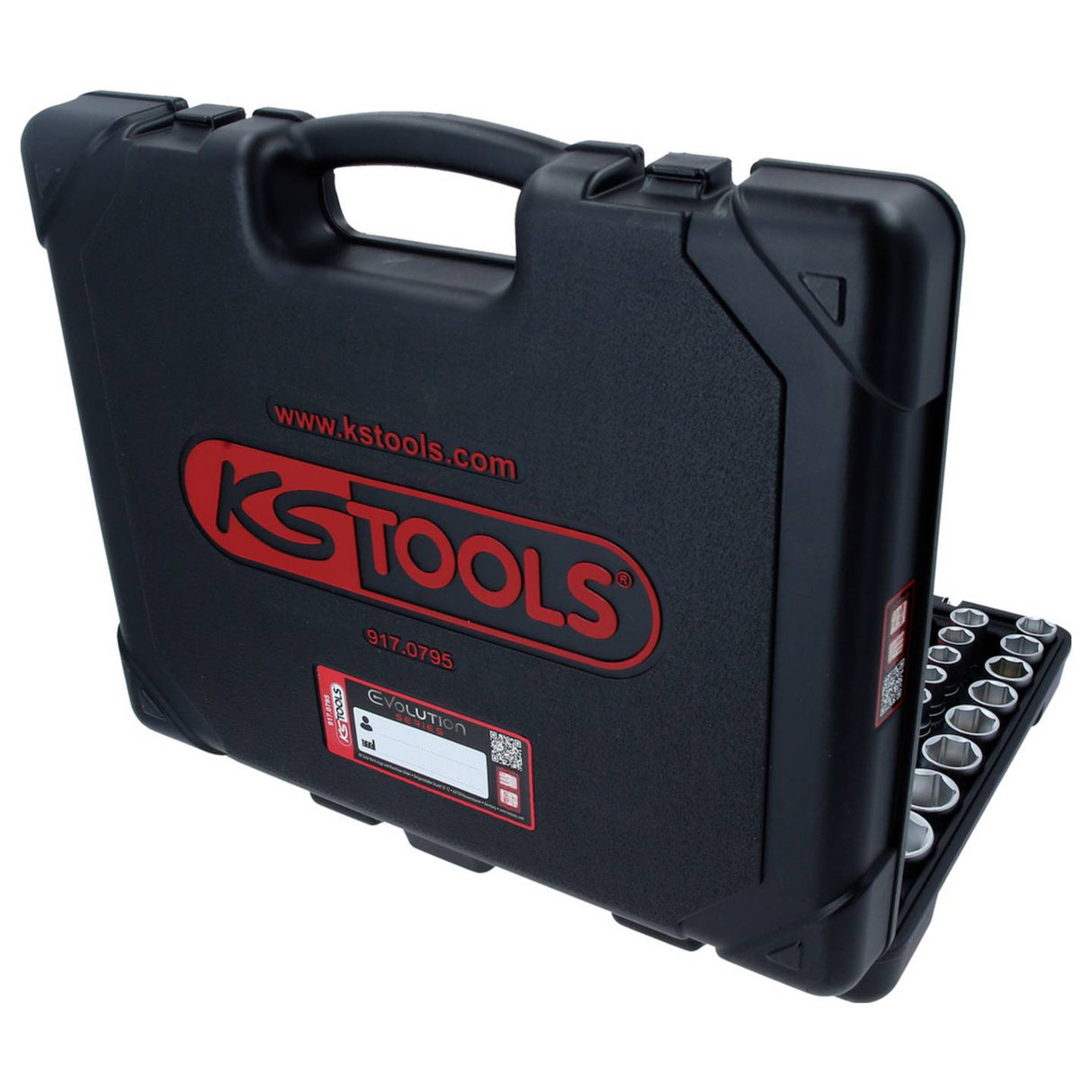 KS Tools Hylsnyckelsats 195-delar – 1/4", 3/8" och 1/2" (917.0795)