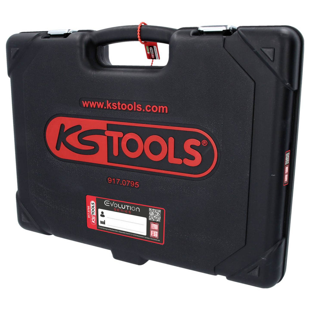 KS Tools Hylsnyckelsats 195-delar – 1/4", 3/8" och 1/2" (917.0795)