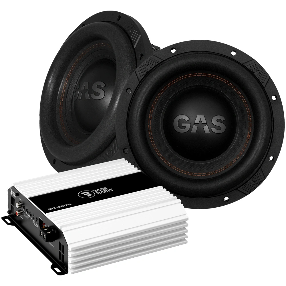 2-pack GAS MAX S1-10D1 med Bass Habit SP31001FR, 2x10 baspaket