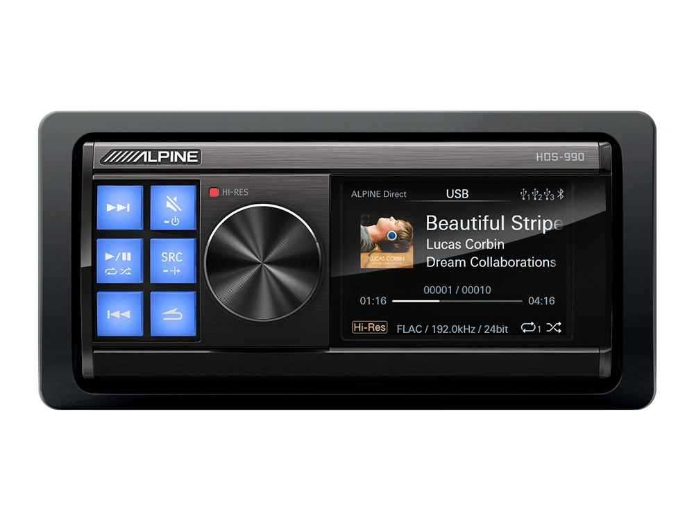 Alpine Status HDS-990, förstklassig mediaspelare
