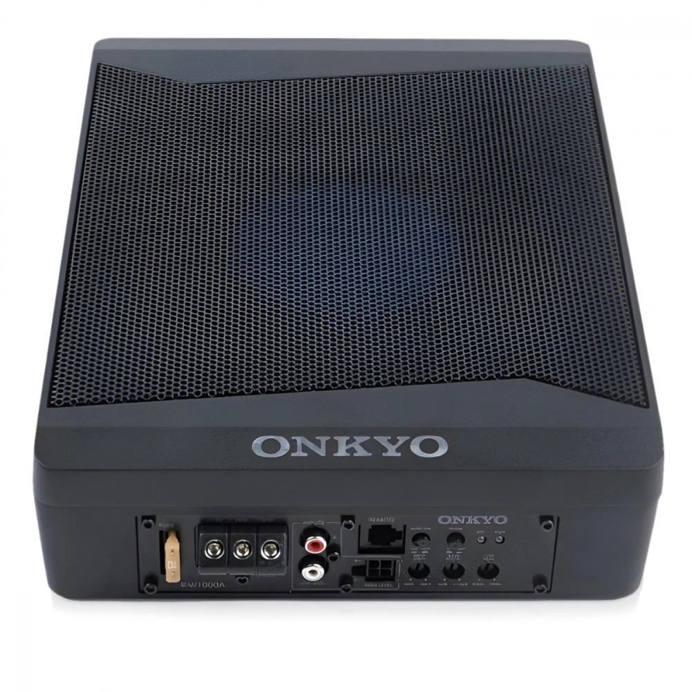 Onkyo R-W1000A, slimmad aktiv 10 tums baslåda