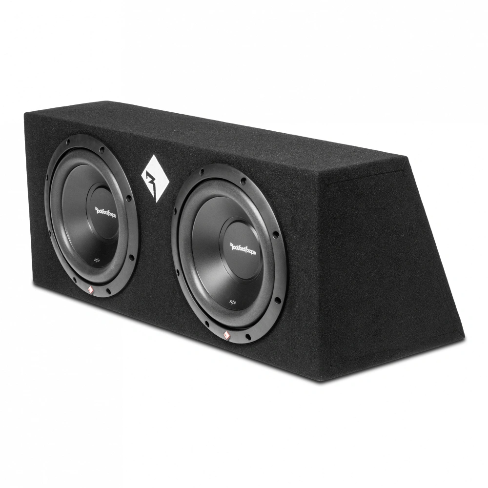 Rockford Fosgate R2-2X10 med Soundmax SX-MX6, Super coolt A-traktor paket