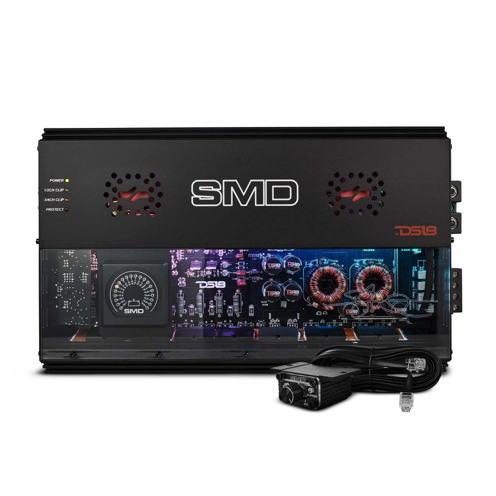 DS18 SMD-500.4AB, 4-kanaligt slutsteg - Steve Meade Designs