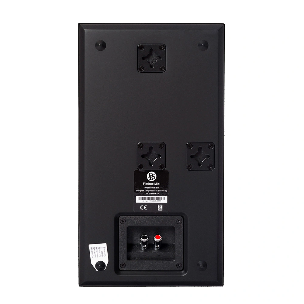 DLS Flatbox Midi on-wall högtalare i mattsvart, styck