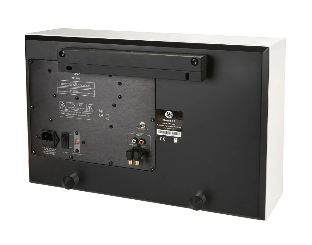 2-pack DLS Flatbox XXL & Flatsub 8.2 2.1 högtalarpaket, vit