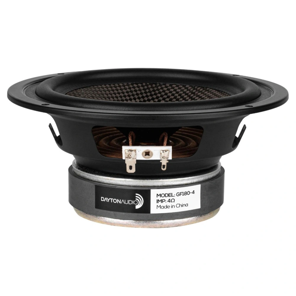 Dayton Audio GF180-4, 6.5 tums midbas/mellanregister 4 Ohm