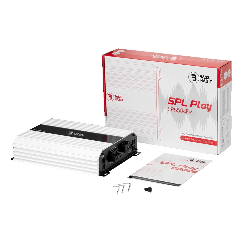 Bass Habit SPL Play SP5504FR, fyrkanaligt slutstegb