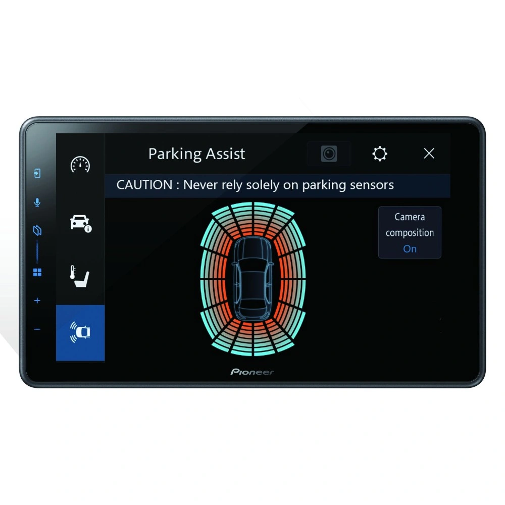 Pioneer SPH-EVO98DAB-UNI2, dubbel-DIN med 9" skärm, trådlös CarPlay & Android Auto