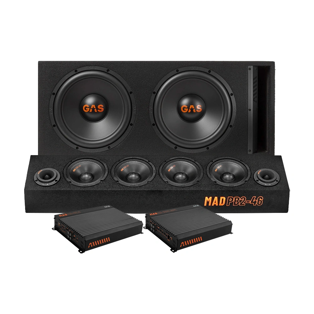GAS MAD B2-212V A-traktor Paket med Tershine tillbehör, Super tufft raggarkit
