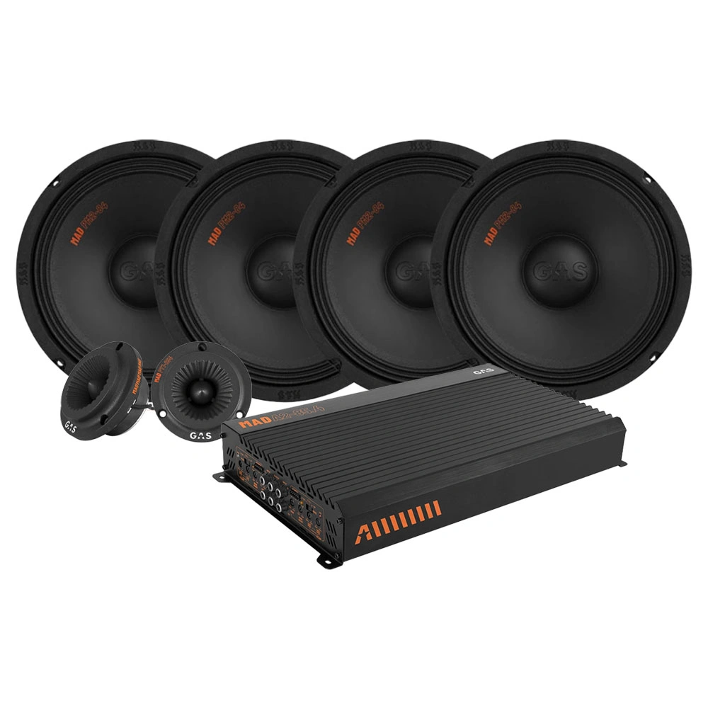 LOUD AS HELL raggarplanka med 8" midbasar och MAD A2-85.4