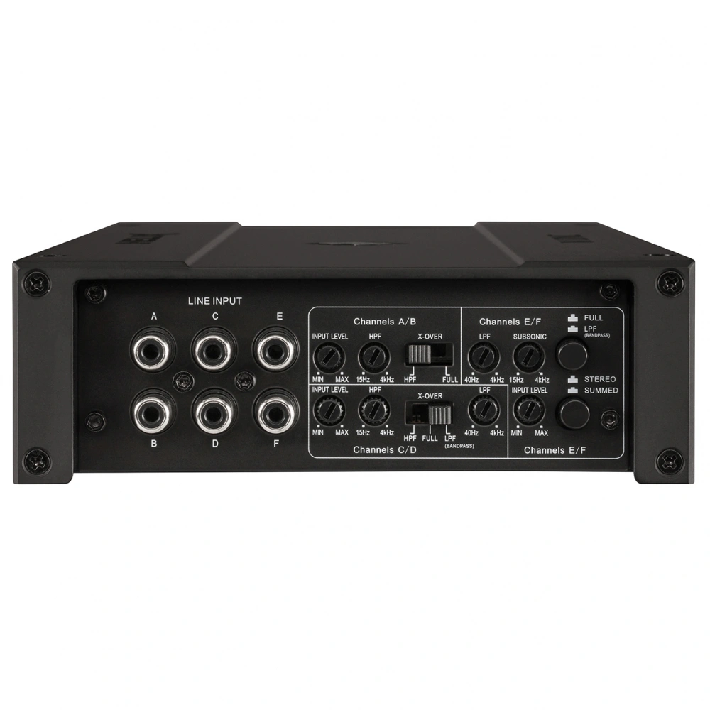 Helix M SIX, 6-kanaligt slutsteg