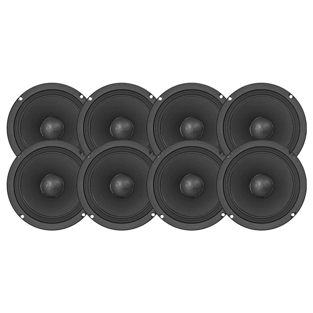 8-pack GAS MAX PMW1-64N, 6.5 tums neo-midbasar