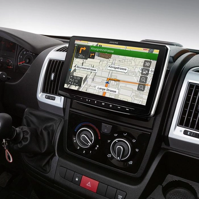 Alpine INE-F904DU Halo9, modellanpassad bilstereo med navigation, DAB+, Apple CarPlay & mer