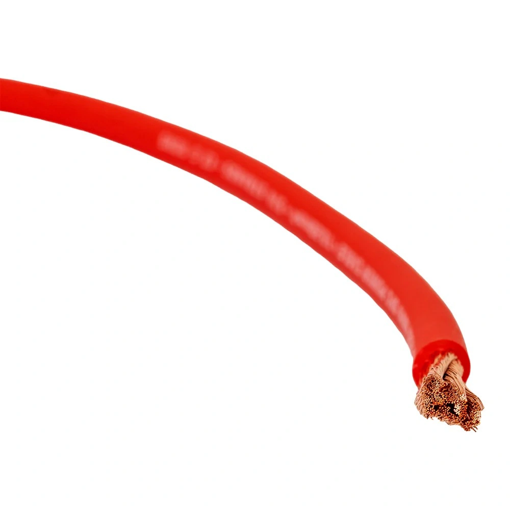Auto-Connect röd strömkabel OFC 10.2mm², metervara